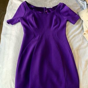 Vintage Tahari Sheath Purple Dress
